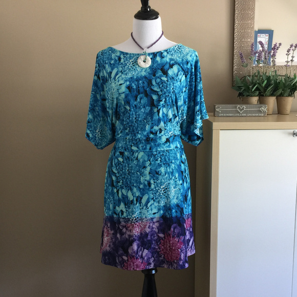 bcbg kimono sleeve dress